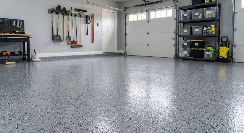 Garage Concrete Coating in Winston Salem, NC