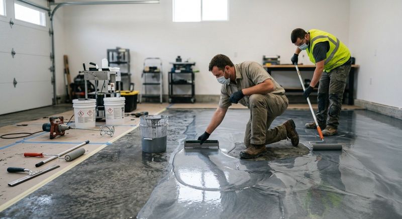 Concrete Epoxy Service in Winston Salem, NC