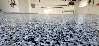 Speckled Garge Floor Painting