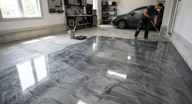 Epoxy Flooring Installation in Winston Salem, NC