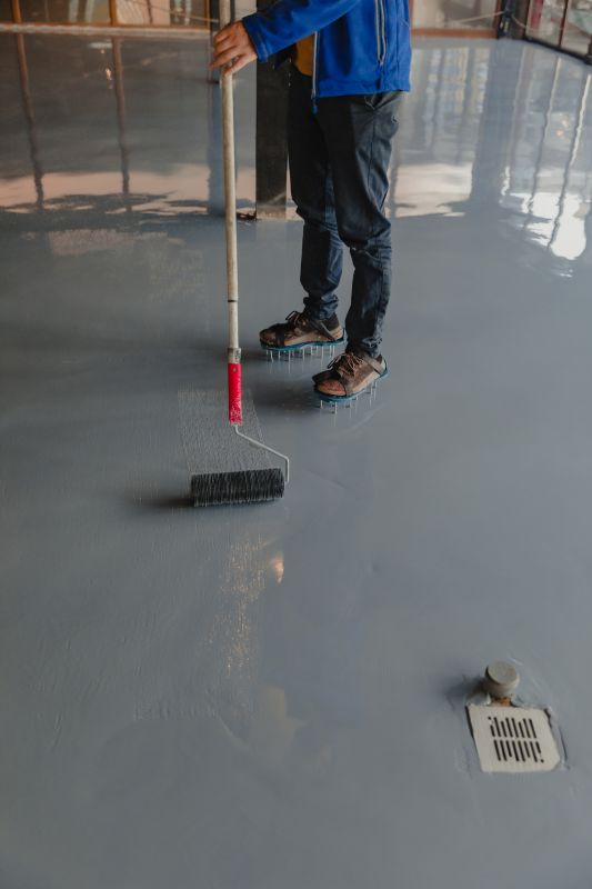 Epoxy Garage Flooring Installation in Raleigh, NC