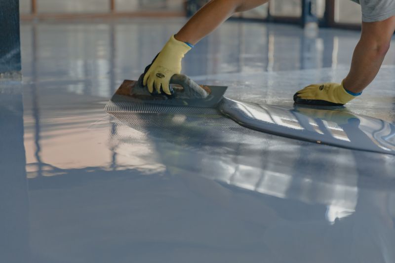 Epoxy Garage Flooring Installation in Raleigh, NC