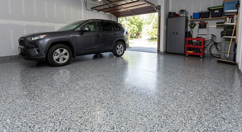 Garage Floor Epoxy Installation in Raleigh, NC