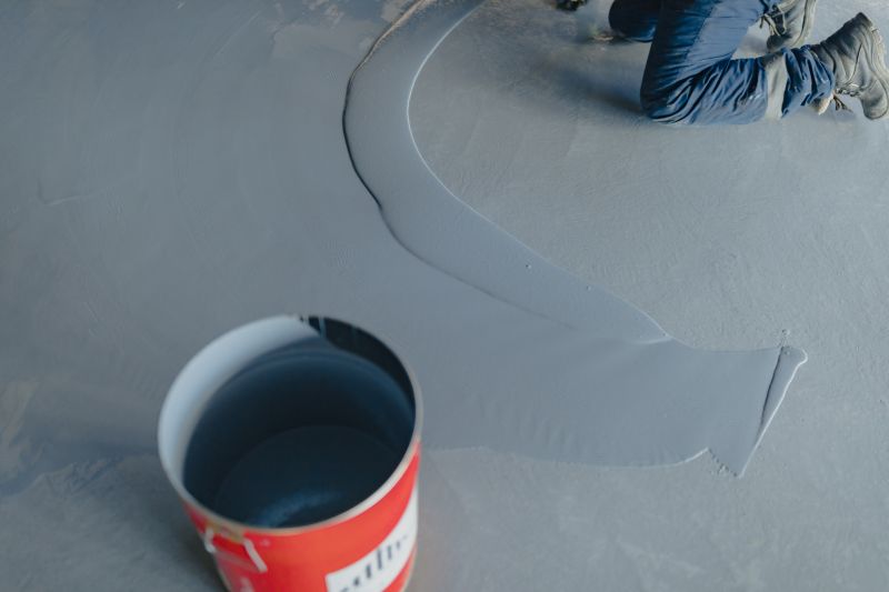 Speckled Garage Floor Painting in Raleigh, NC
